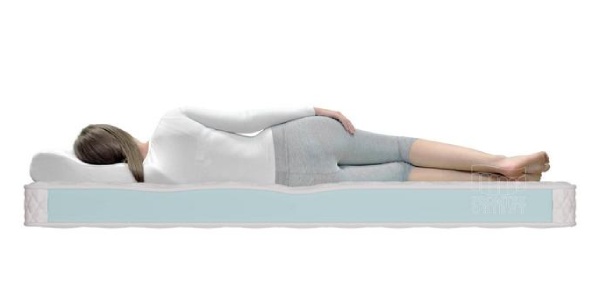 Средняя жёсткость матраса