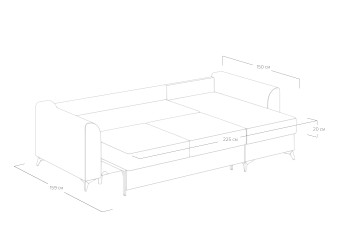 Купить Dario угловой