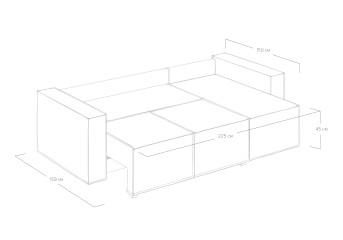 Купить Loft угловой