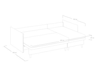 Купить Rain угловой