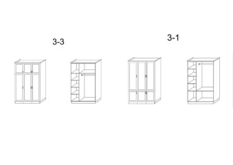 Купить Варна 3-х створчатый